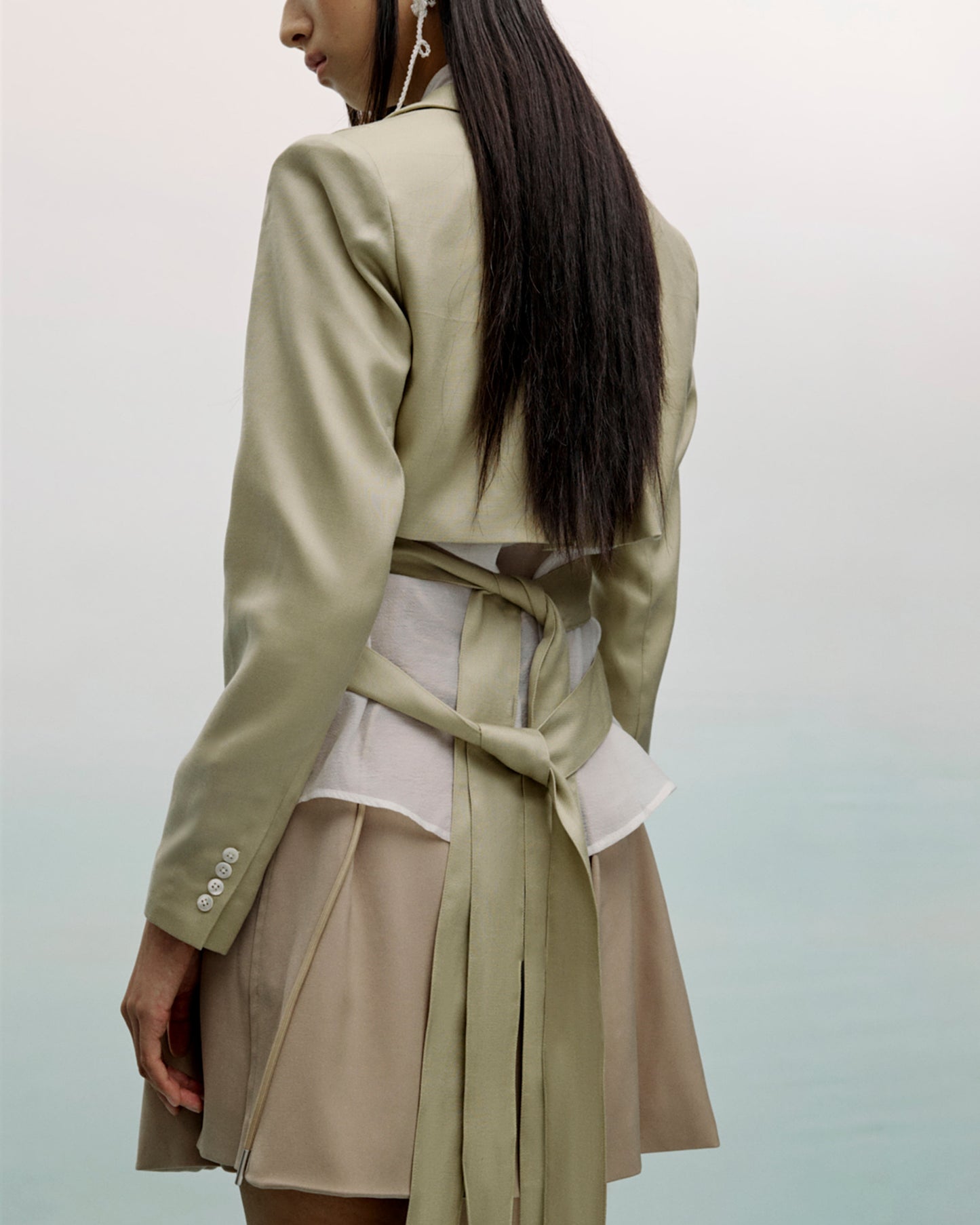 Light-green Blazer
