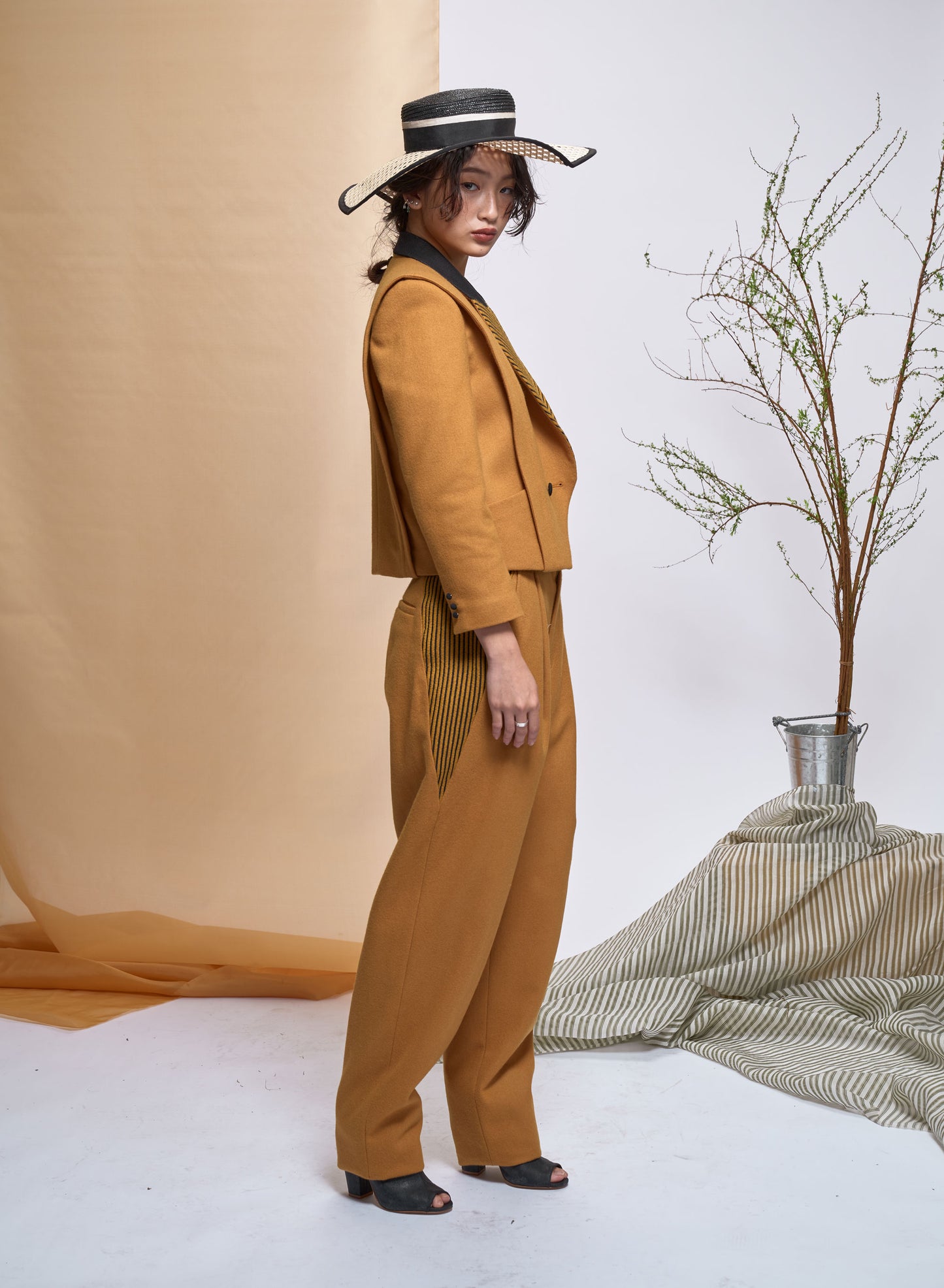 Amber Tapered Trousers