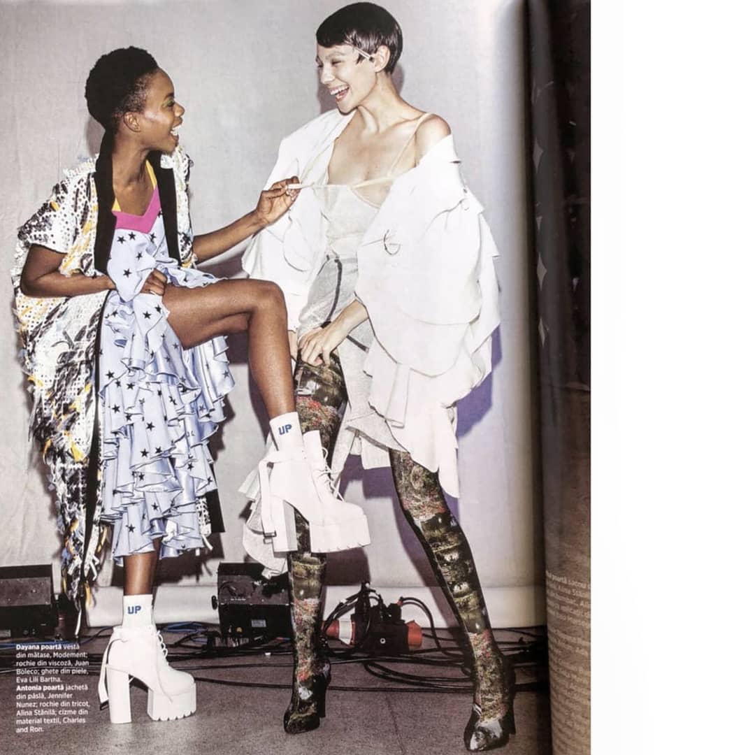 Cosmopolitan、Marie Claire Romania ft MODEMENT