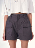 Slate Gray pockets shorts