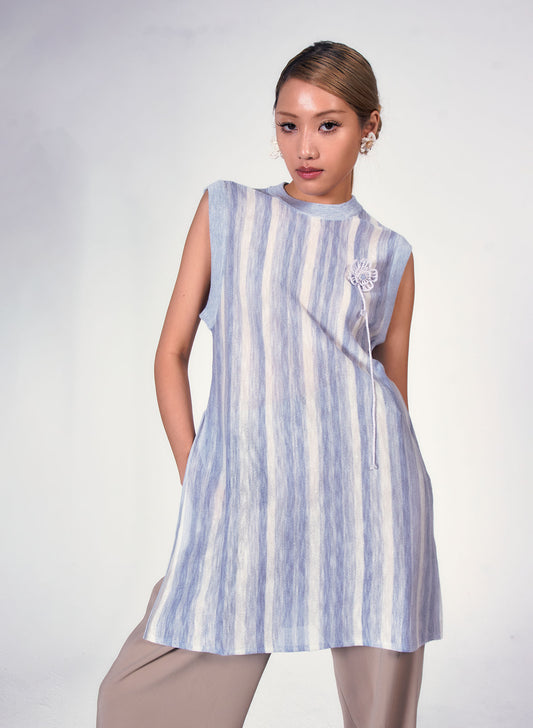 Sleeveless knit Top