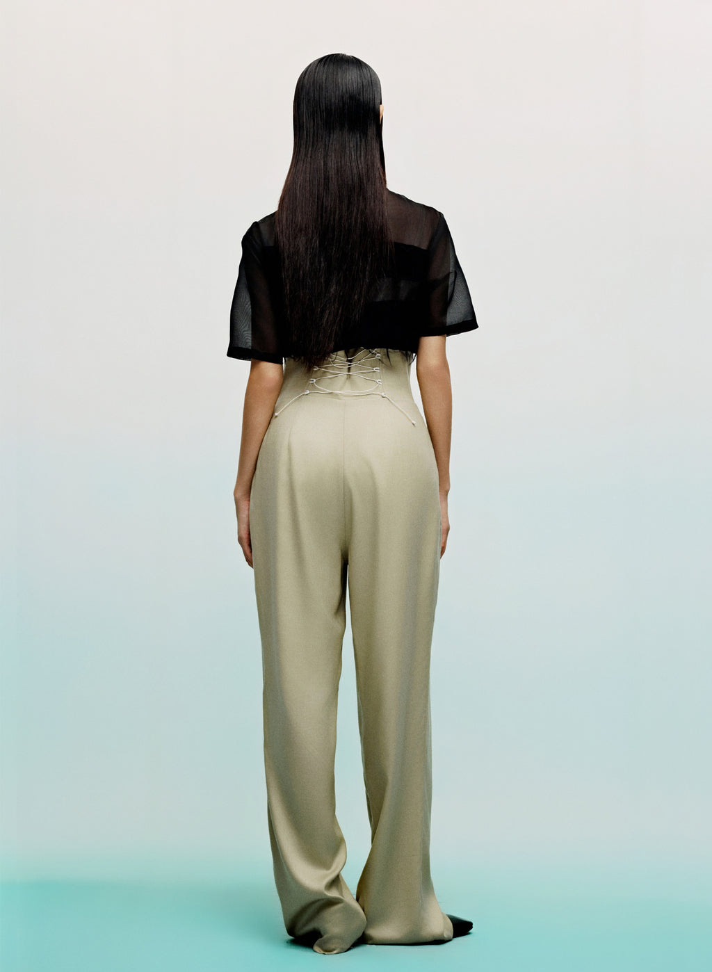 High-Waisted Trousers