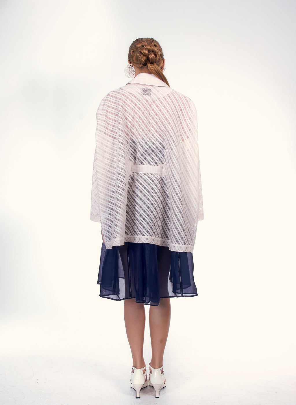 Silk Silhouette Coat