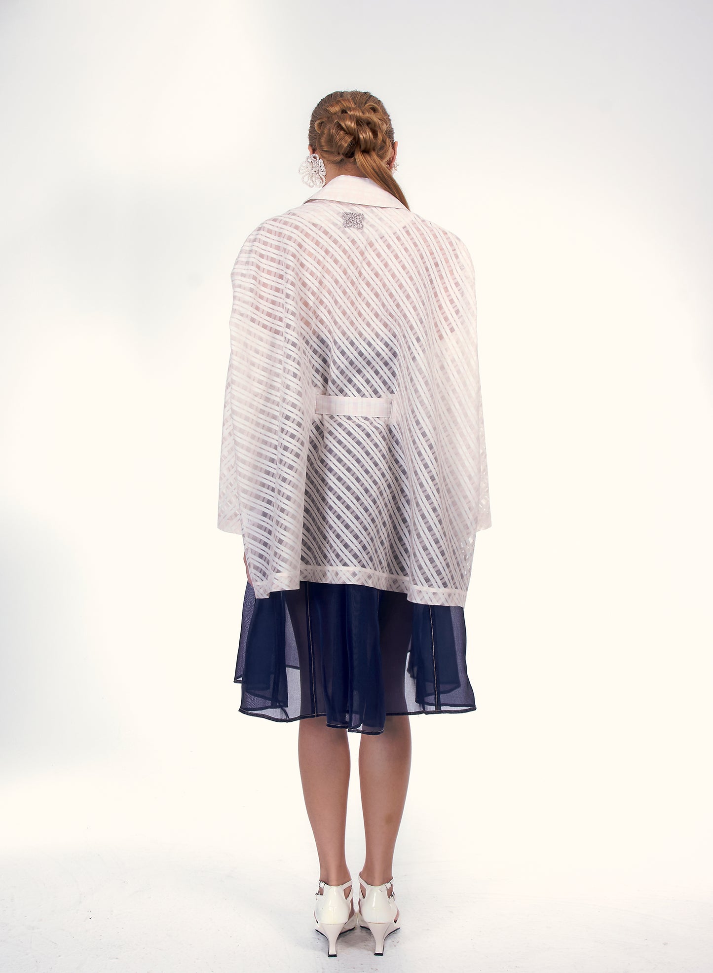 Silk Silhouette Coat
