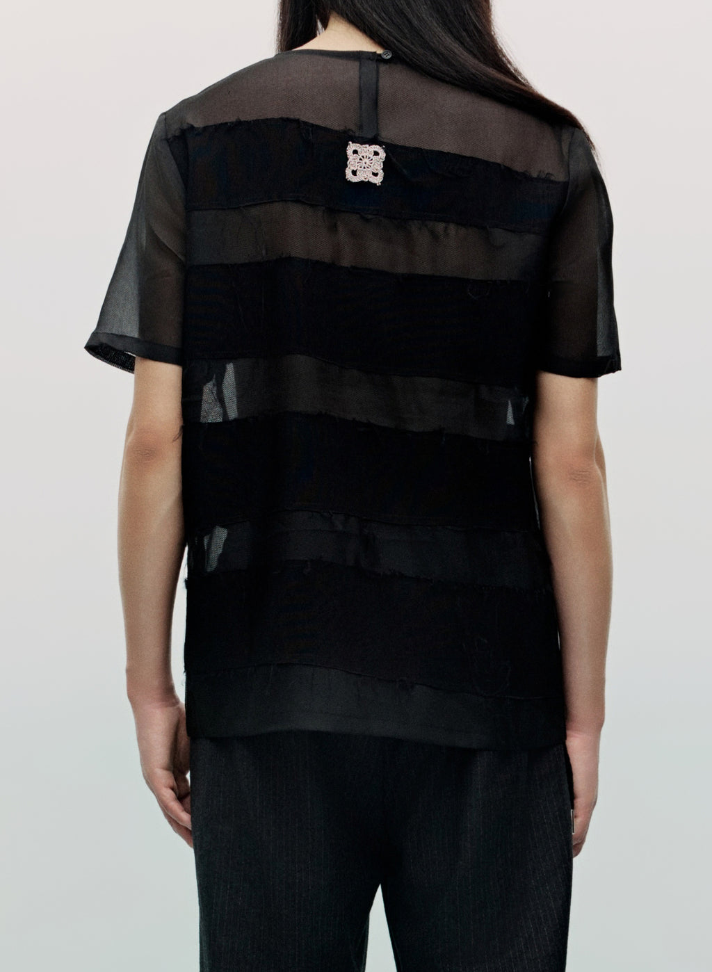 Semi-sheer Top