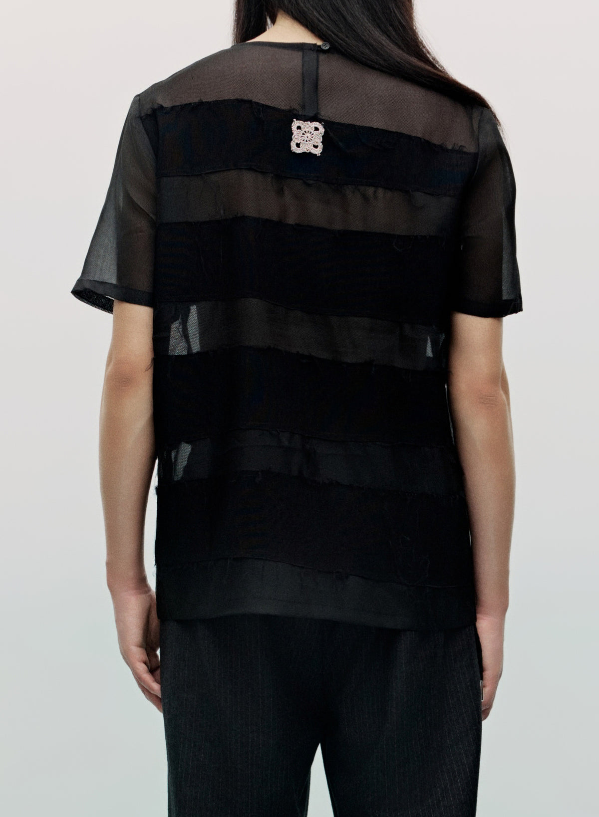 Semi-sheer Top