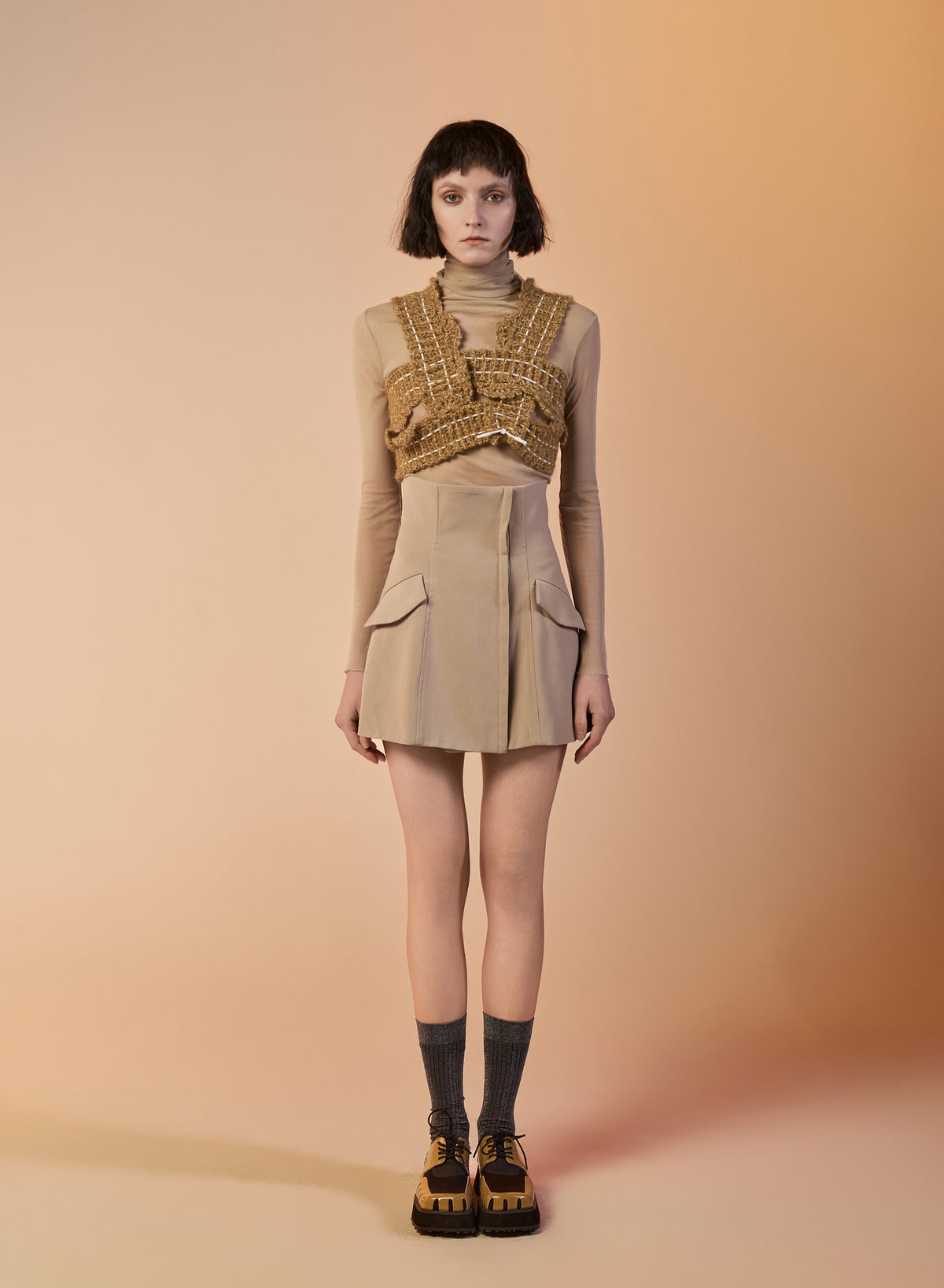 Corset Mini Skirt