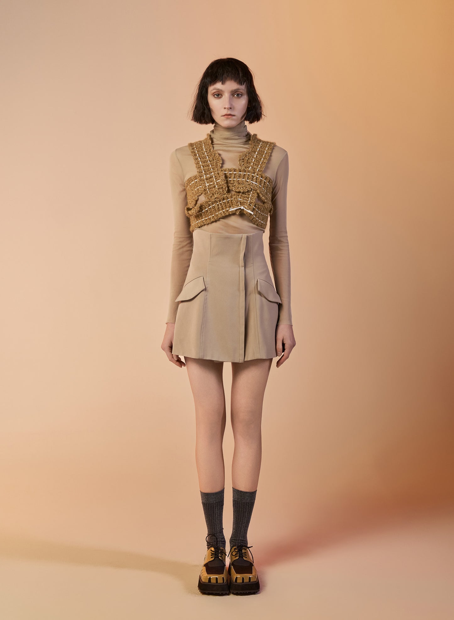 Corset Mini Skirt