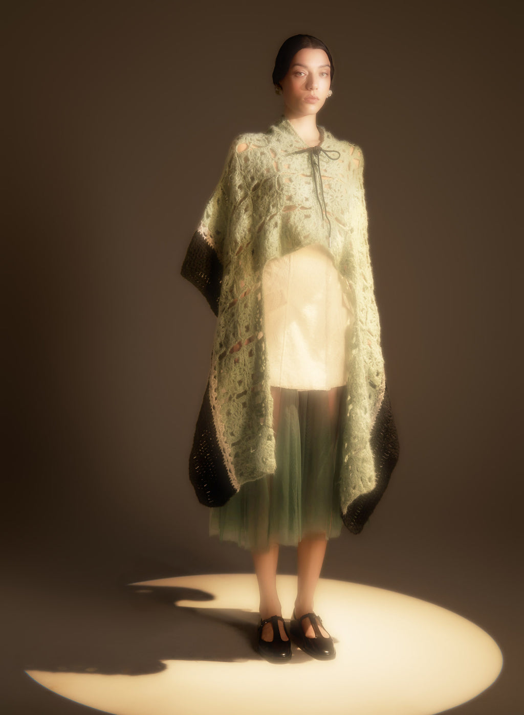 Crochet cape