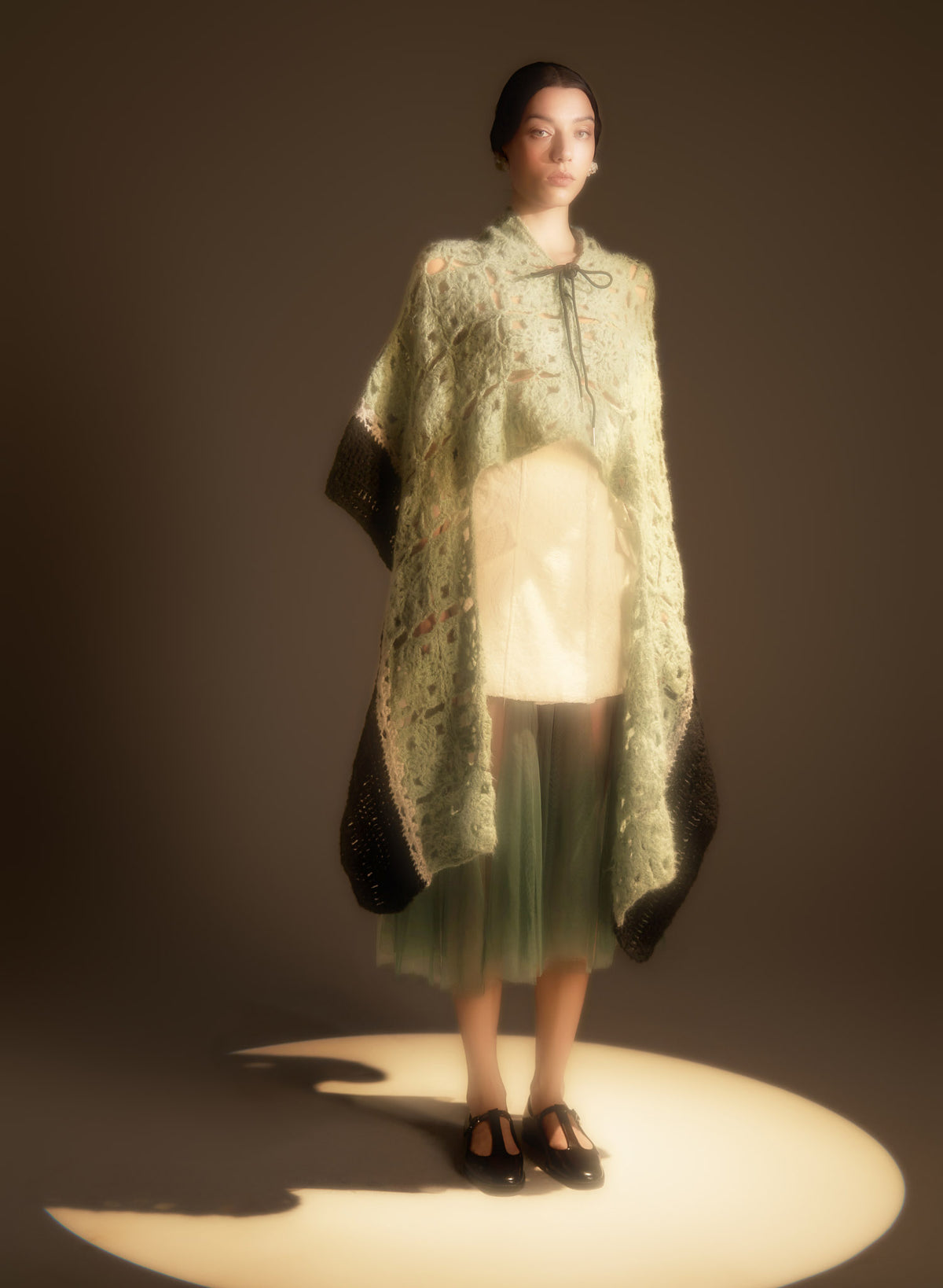 Crochet cape