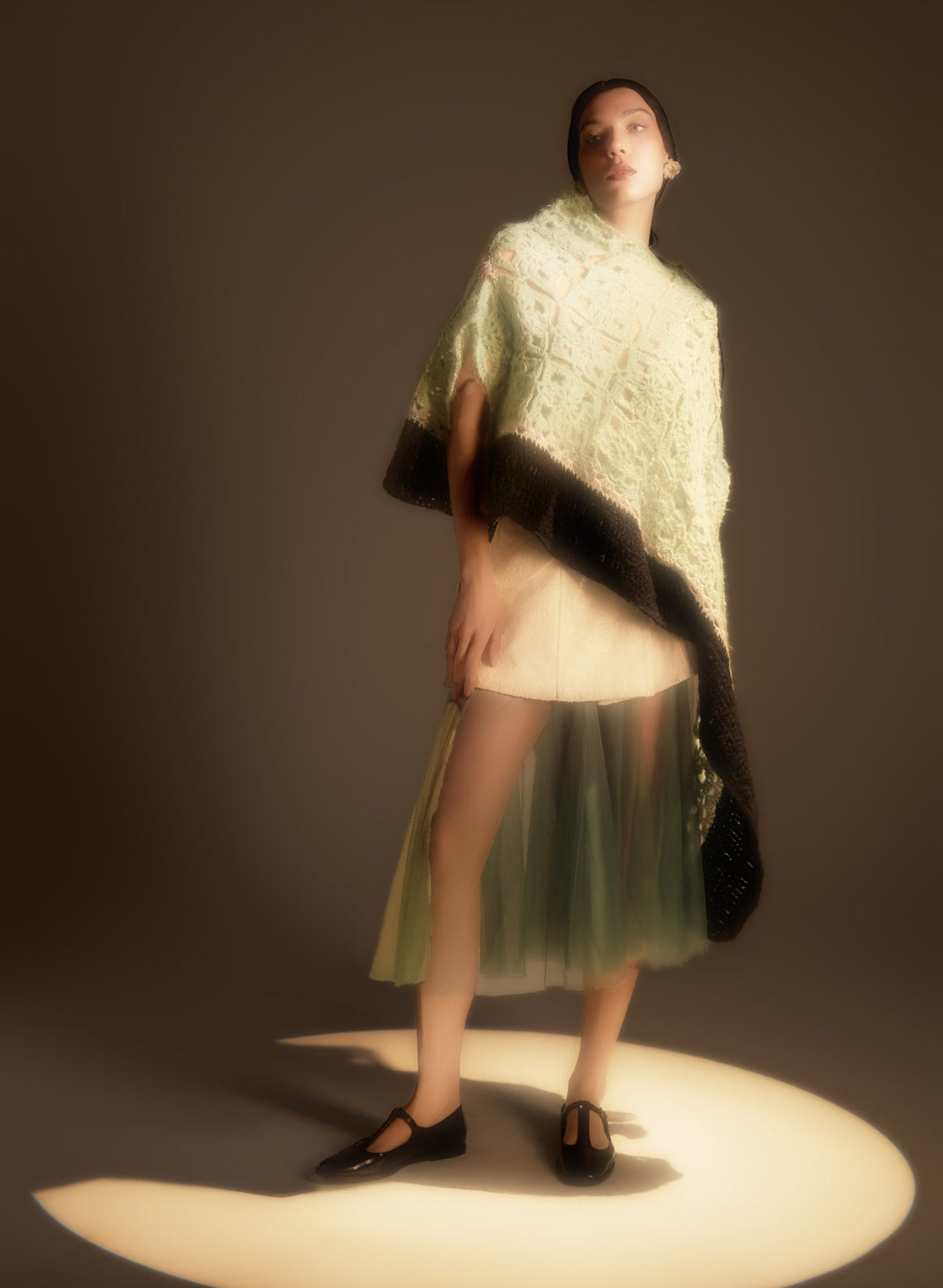 Crochet cape
