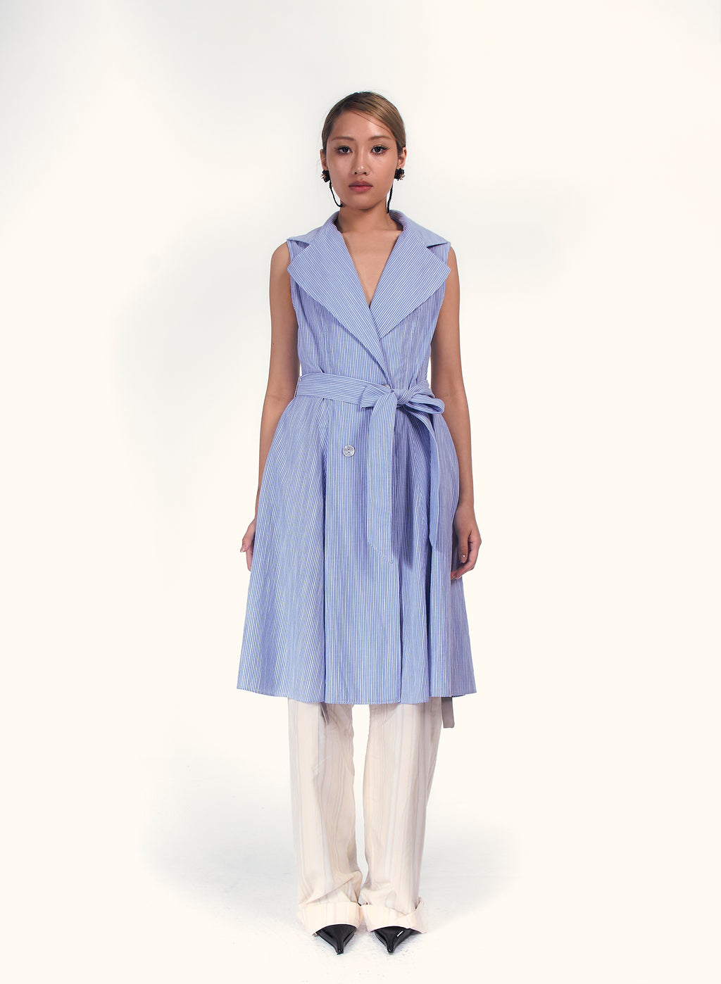 Detachable cape Dress