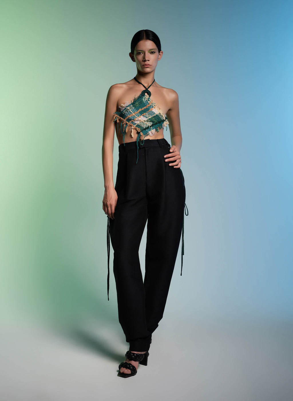 Green Handwoven Dudou