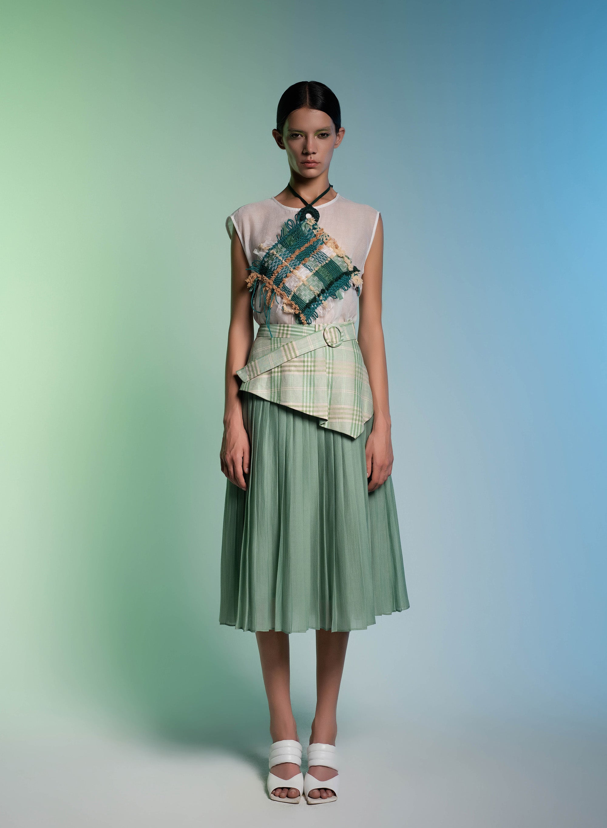 Green Handwoven Dudou – MODEMENT