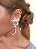 Crochet Flower Earrings