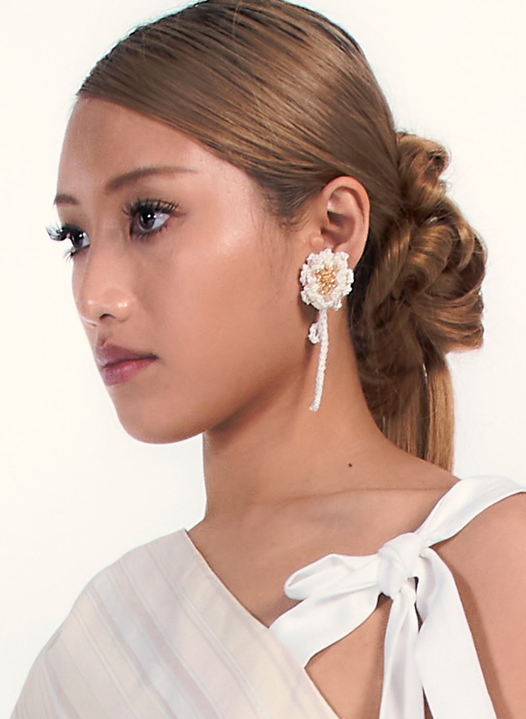 Crochet Flower Earrings