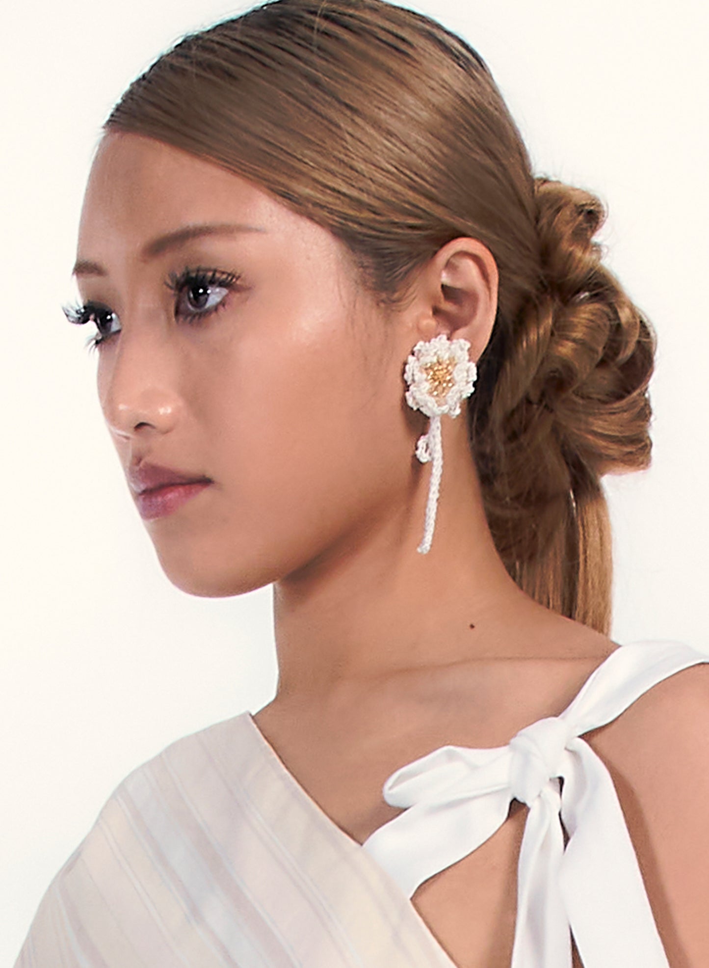 Crochet Flower Earrings